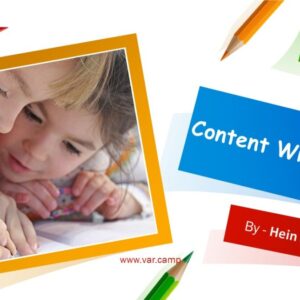 Content Writing 101 - Hein Zayar Tin